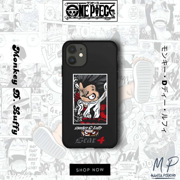 Luffy Trendy Glass Phone Case
