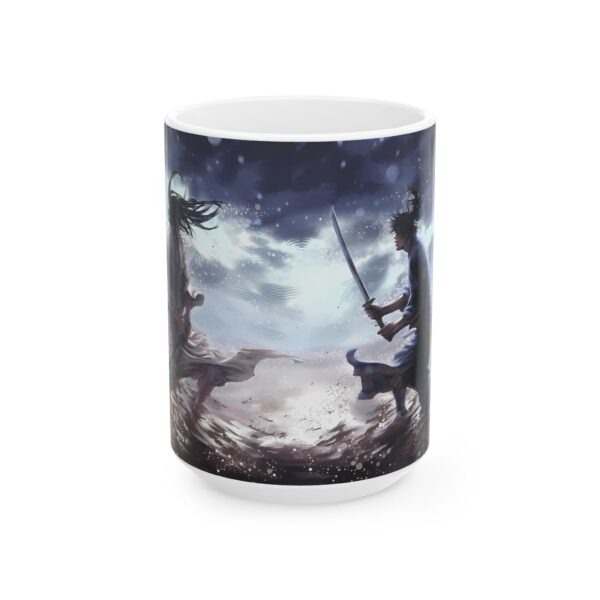 Sasaki Kojiro vs. Musashi Miyamoto Coffee Mug: Honor the Greatest Samurai Duel - Image 5