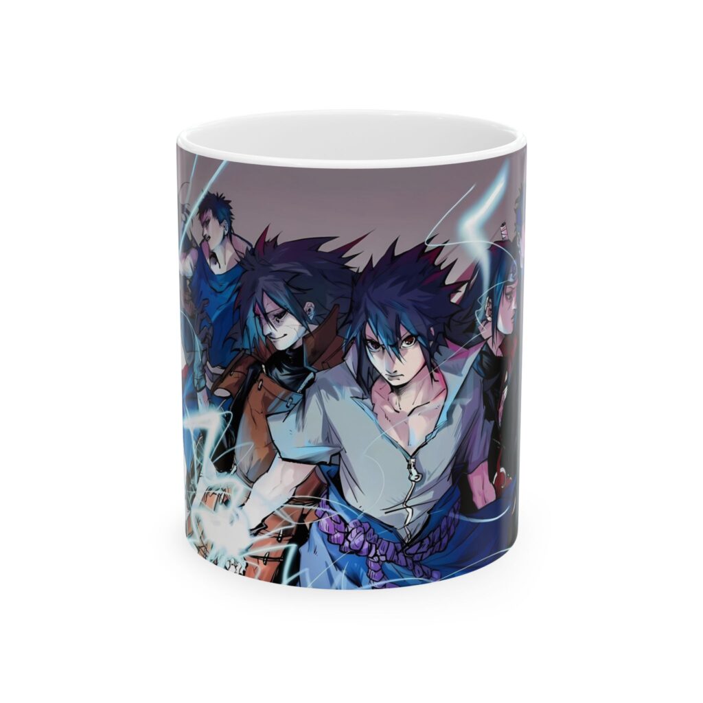 Naruto Anime All Villains Coffee Mug: Sip with the Power of the Dark Side
