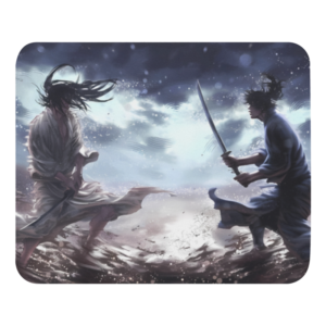 Sasaki Kojiro vs. Musashi Miyamoto Mouse Pad