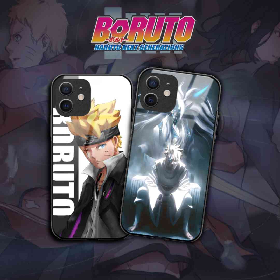 Boruto Glass Phone Case