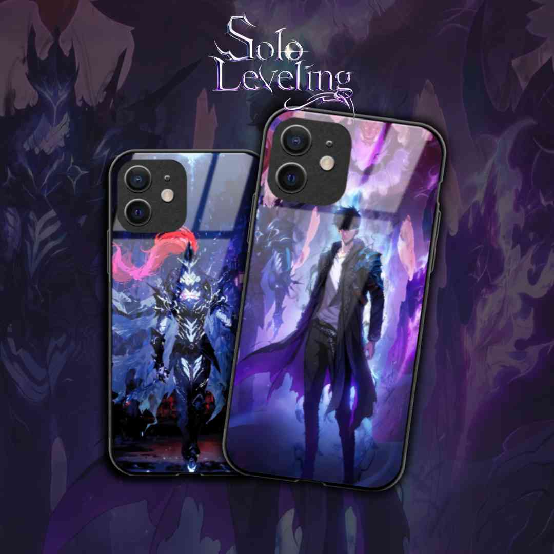 Solo Leveling Glass Phone Case
