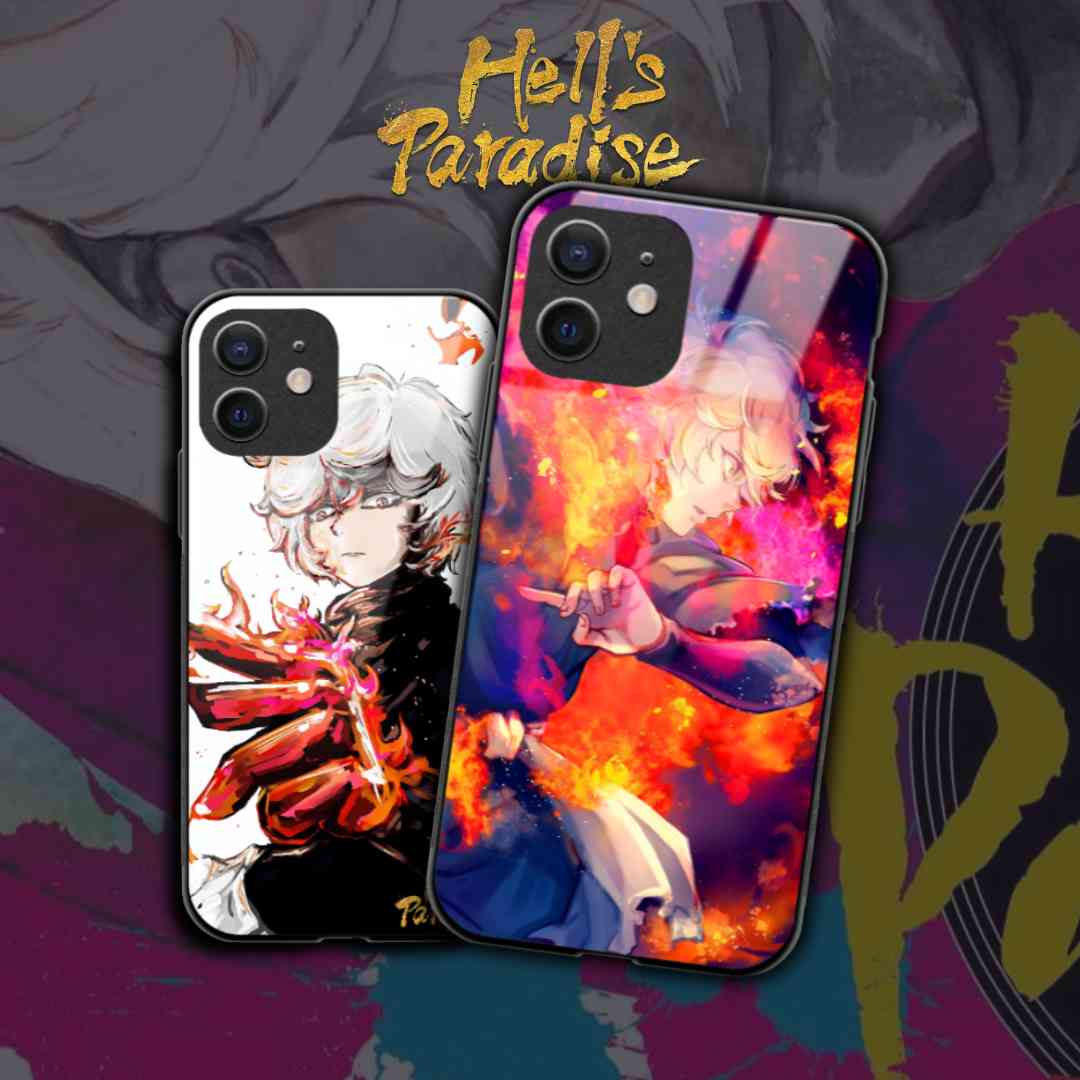 Hell's Paradise Glass Phone Case