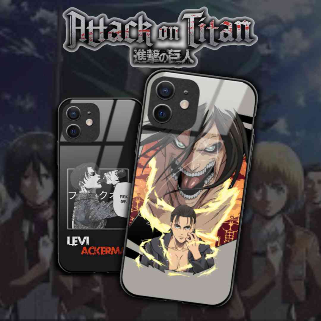 Attack on Titan Glass Phone Cases