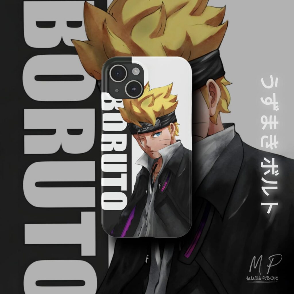 Boruto The Ultimate Evolution Glass Phone Case