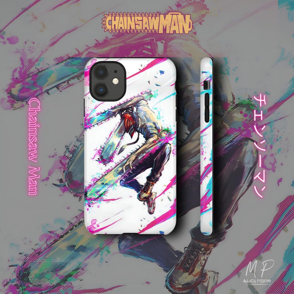 Chainsaw Man Iconic Glass Phone Case