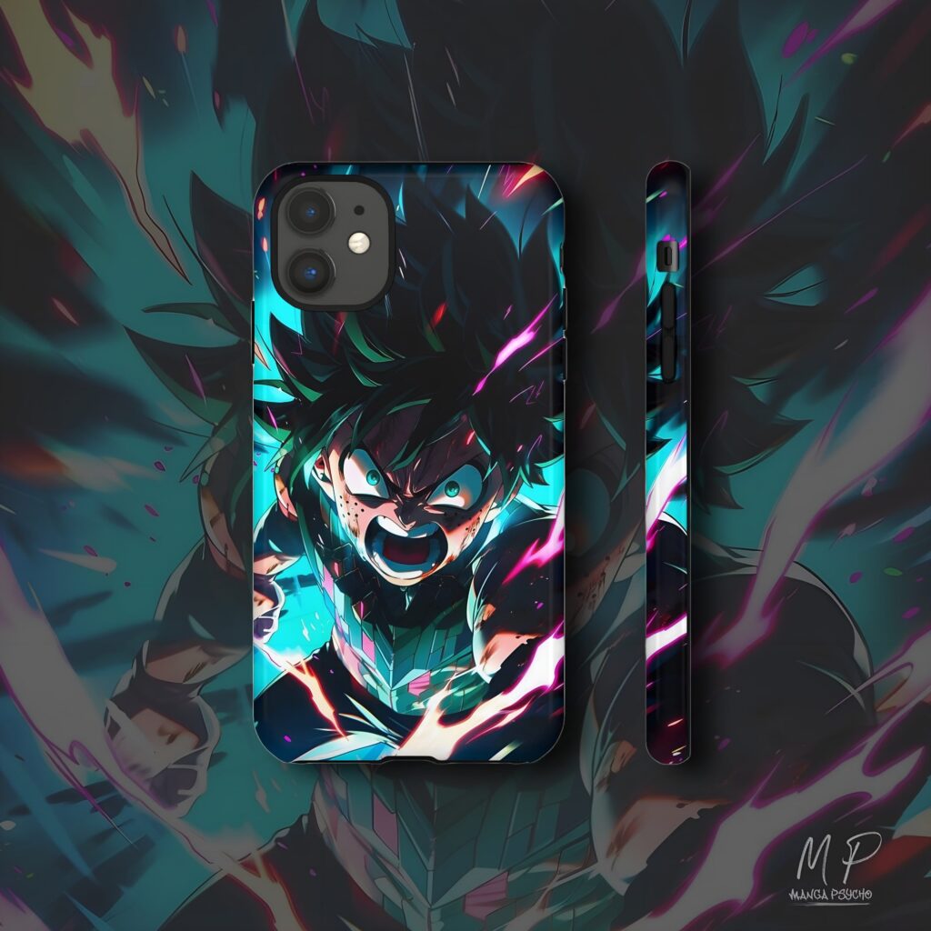 Exclusive Izuku Midoriya Glass Phone Case