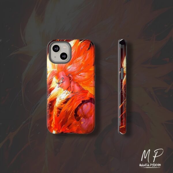 Goku SSJ3 Fashionable Glass Phone Case