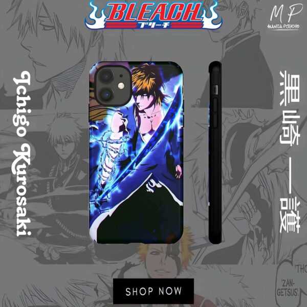 Ichigo Bankai Glass Phone Case