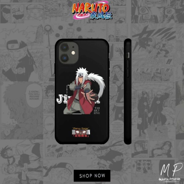 Jiraiya Sage Glass Phone Case