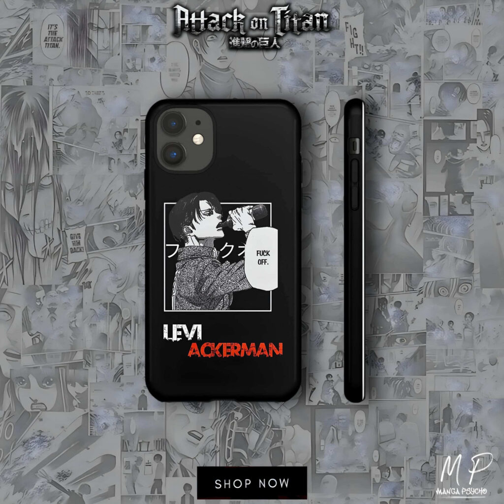 Levi Ackerman Glass Phone Case