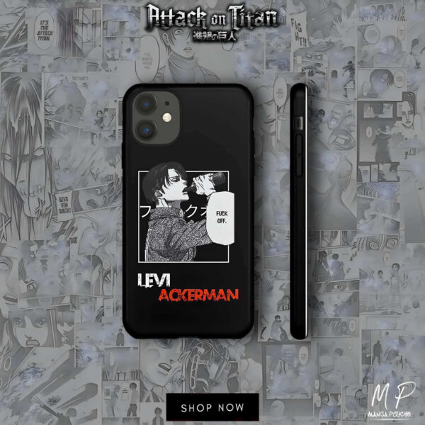 Levi Ackerman Glass Phone Case
