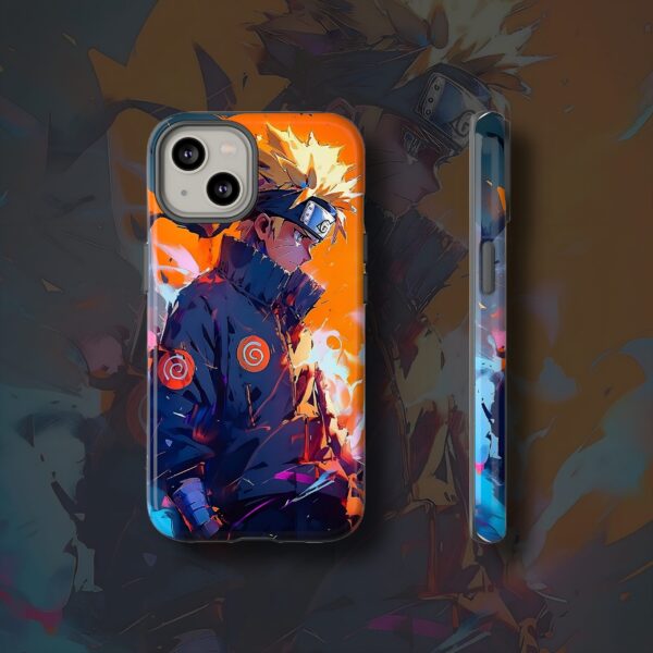 Naruto Iconic Power Glass Phone Case