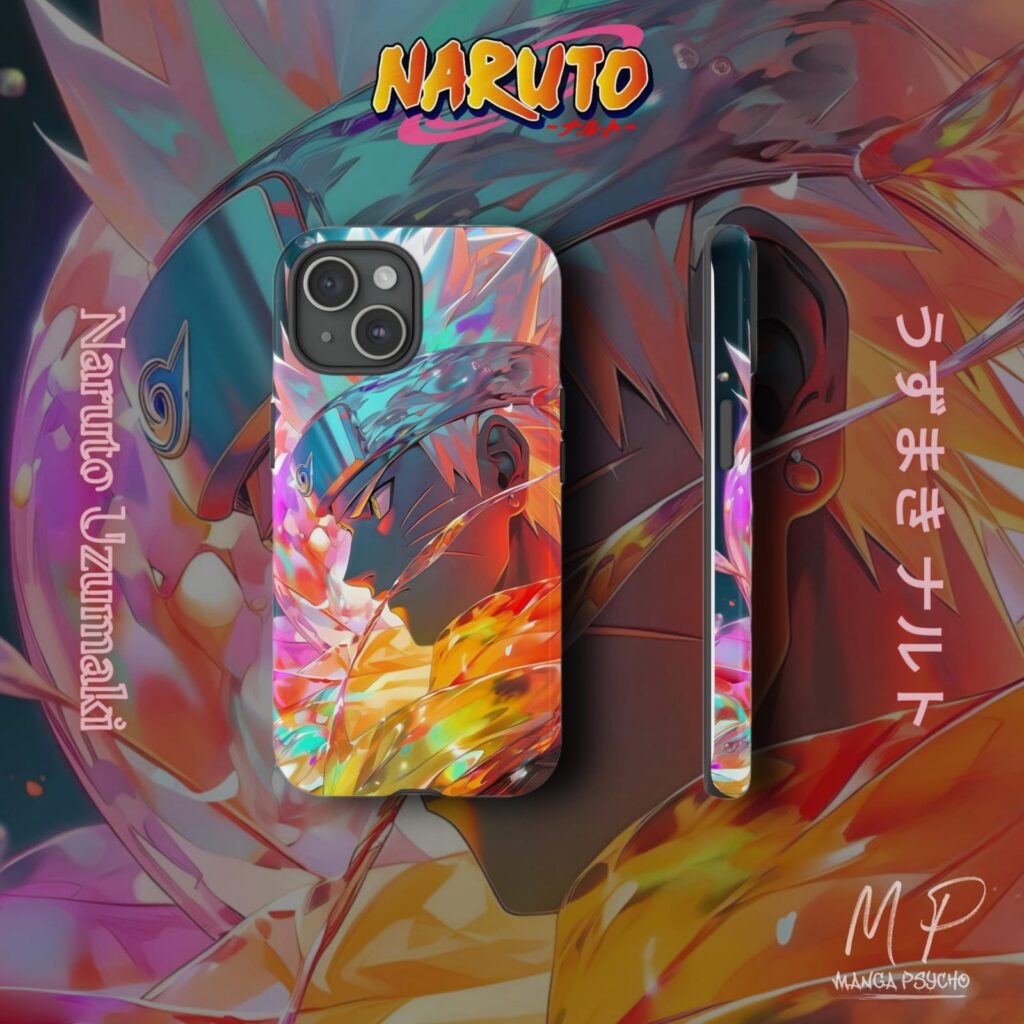 Naruto Stylish Glass Phone Case