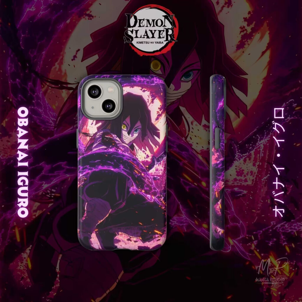 Obanai Iguro Serpent Hashira Glass Phone Case