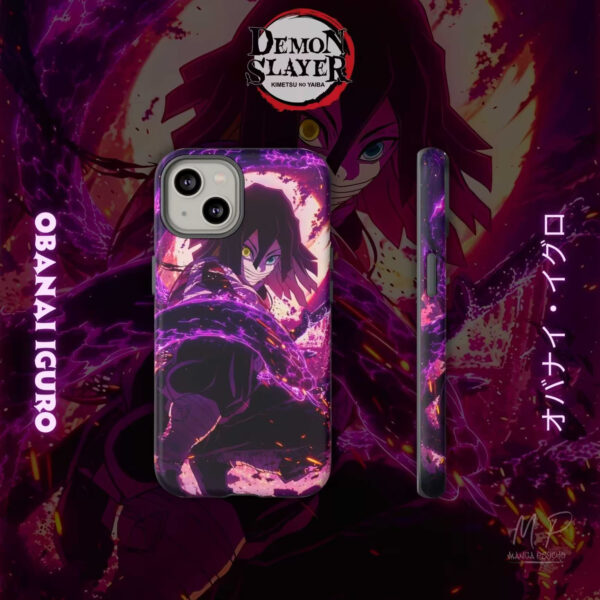 Obanai Iguro Serpent Hashira Glass Phone Case
