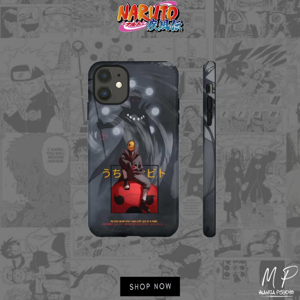 Obito Iconic Glass Phone Case