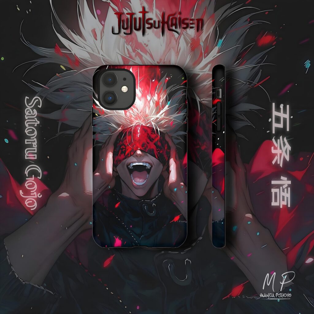 Satoru Gojo Sovereign Glass Phone Case