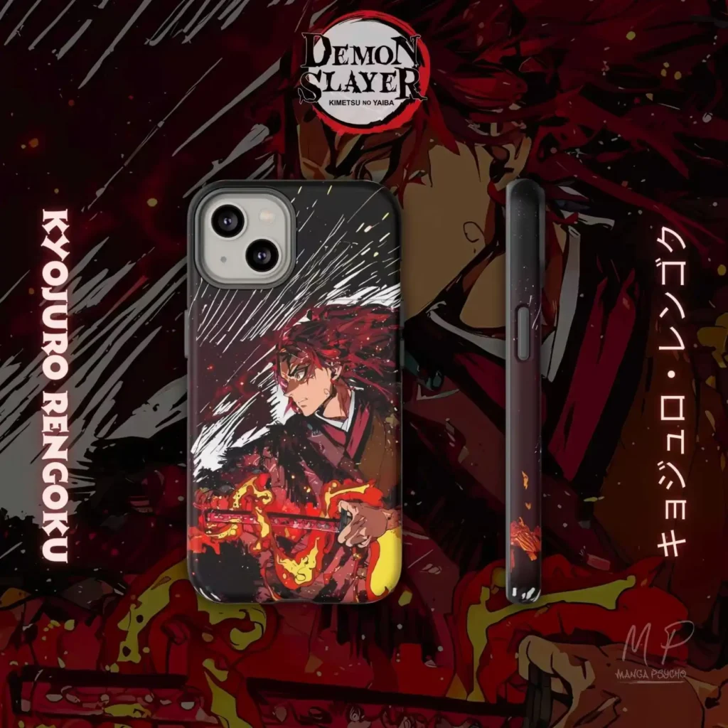 Yoriichi Demon Slayer Glass Phone Case