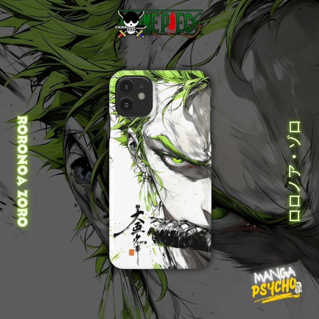 Zoro Unbreakable Will Glass Phone Case